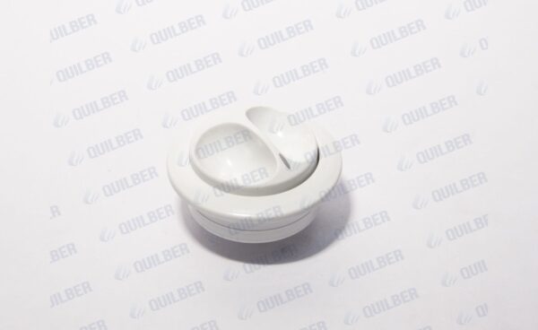 PERILLA VALIGAS CARRARA DIAMANTE 8 MM BLANCO - Imagen 1